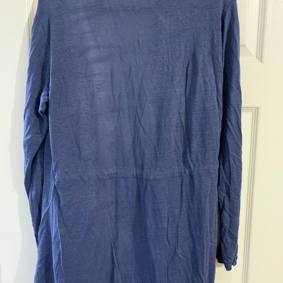 Blue ‘cut loose’ Cardigan - Picture 2 of 4